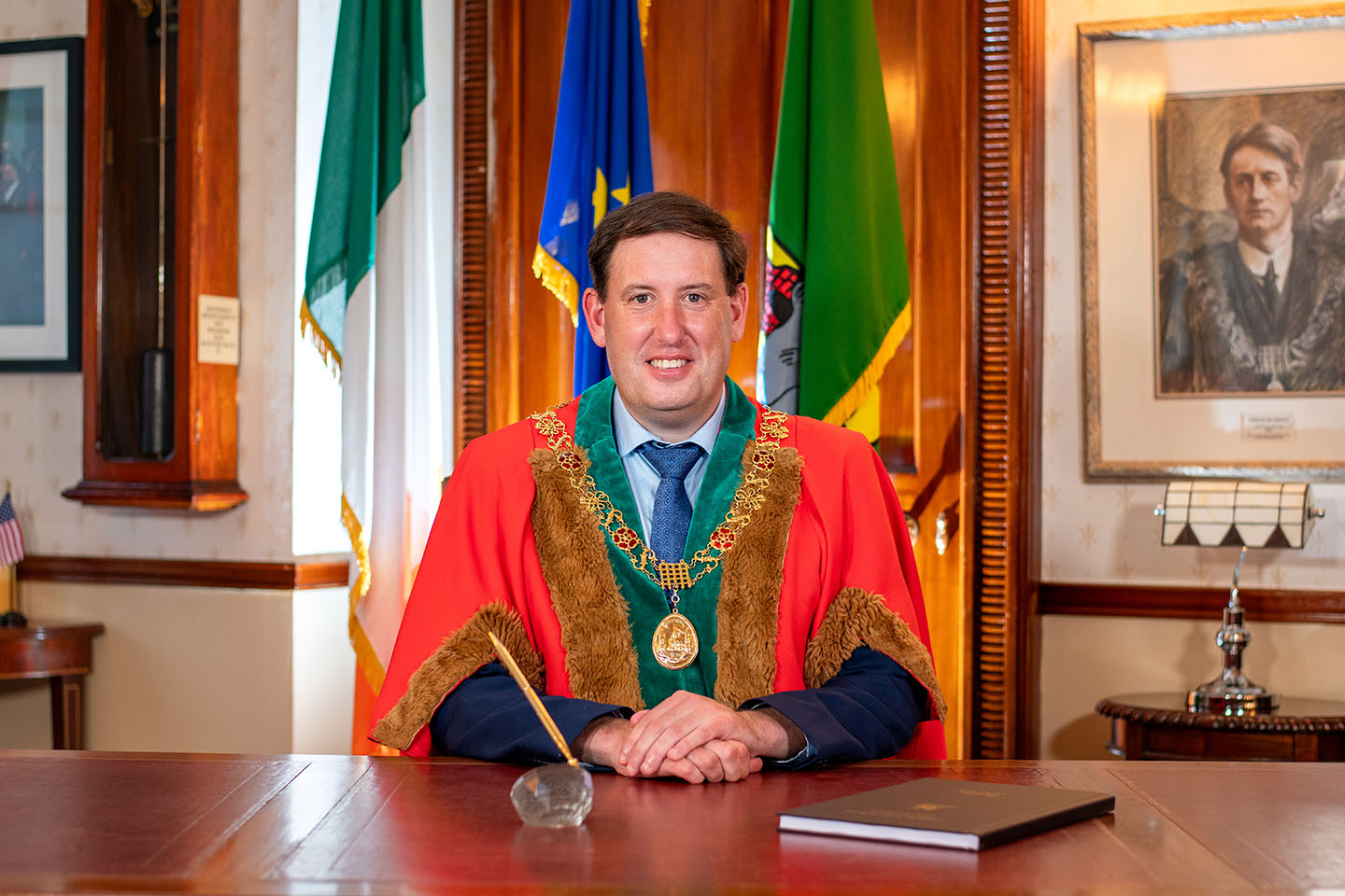 Photo of the Lord Mayor of Cork Kieran McCarthy
